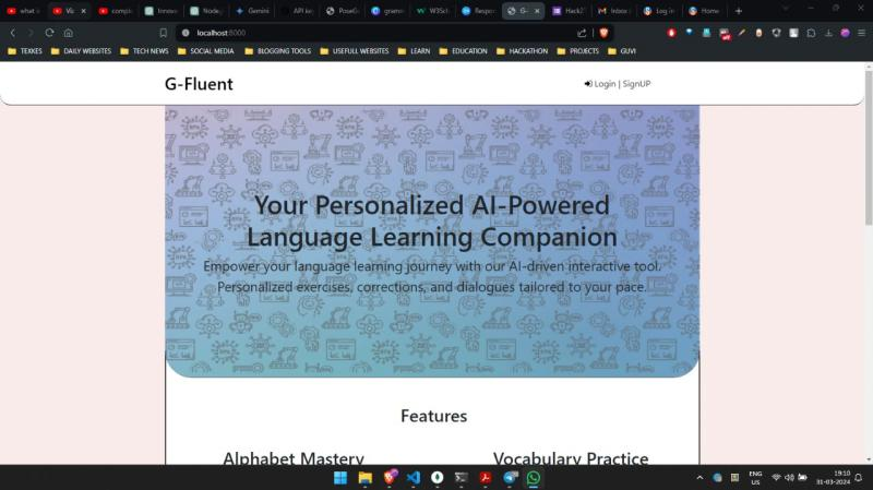 Interactive Language Learning Tool